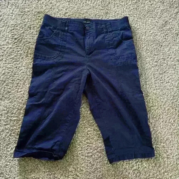 Lee Relaxed Fit Capri Pants - Picture 1 of 8